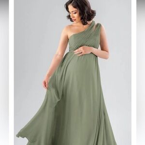 Kennedy Blue Jazz Maternity Dress